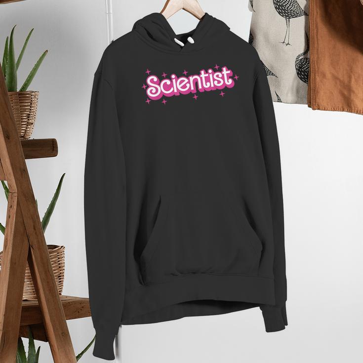 Women Retro Pink Scientist Science Teacher Back To School Women's Hoodie, Science Teacher Hoodies, funny gift