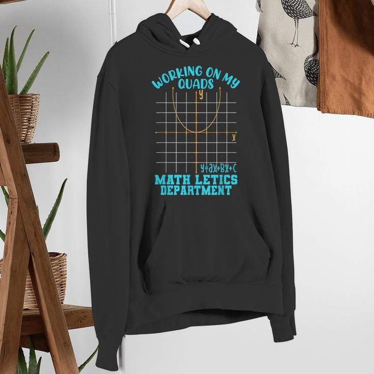 Working On My Quads Algebra Math Teacher Humor Women's Hoodie, funny gift Working On My Quads Algebra Math Teacher Humor Women's Hoodie, funny gift