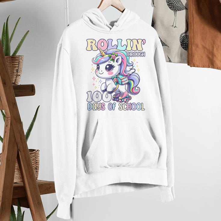 100 Days Of School Girls Teacher 100th Day Unicorn Outfit Women's Hoodie, funny gift 100 Days Of School Girls Teacher 100th Day Unicorn Outfit Women's Hoodie, funny gift