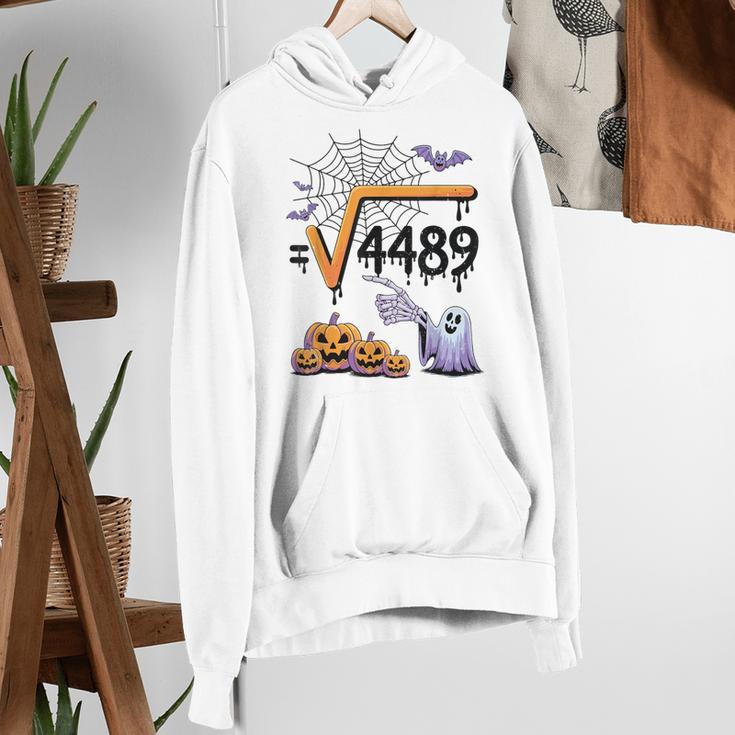 4489 Square Root 67 Math Teacher Halloween Costume Professor Women's Hoodie, funny gift