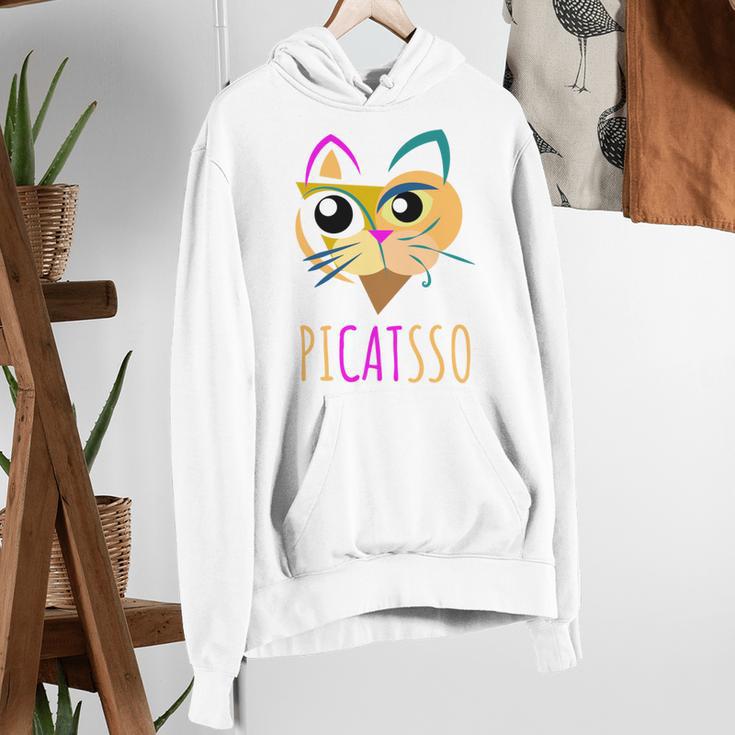 Abstract Cat Art Picatsso Shirt For Art Teachers Women's Hoodie, funny gift Abstract Cat Art Picatsso Shirt For Art Teachers Women's Hoodie, funny gift