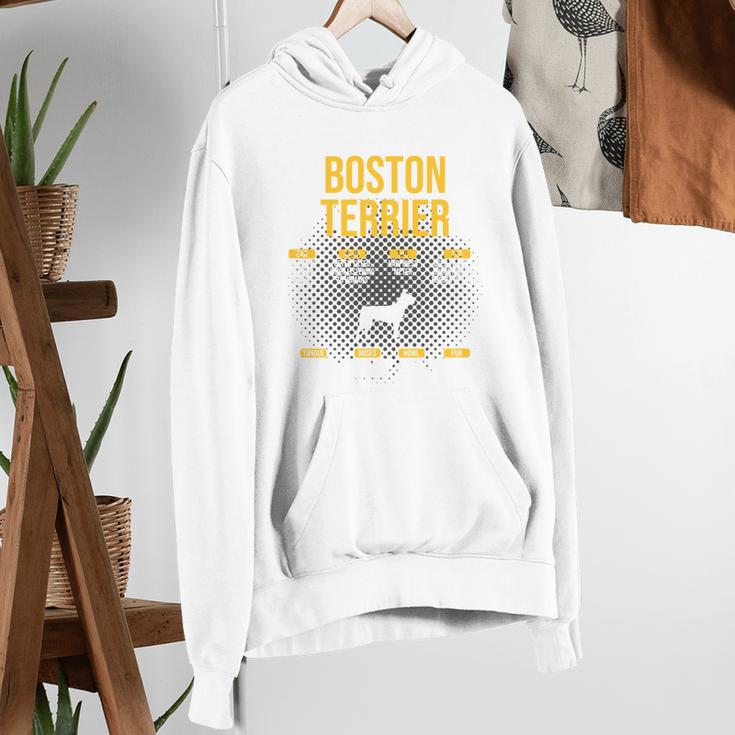 Anatomy Of Boston Terrier Dog Lover Women's Hoodie, funny gift