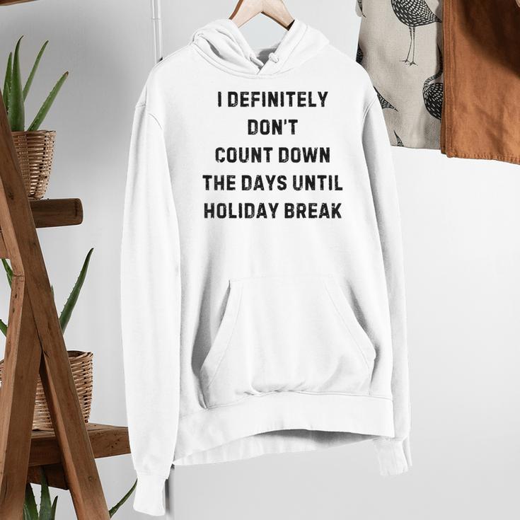 Back To School Teacher Outfit I Definitely Don't Count Down Holiday Break Lie Party Women's Hoodie, funny gift Back To School Teacher Outfit I Definitely Don't Count Down Holiday Break Lie Party Women's Hoodie, funny gift
