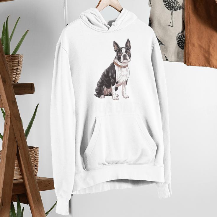 Boston Terrier Dog Dad Boston Terrier Dog Lovers Women's Hoodie, Boston Terrier Dad Hoodies, funny gift