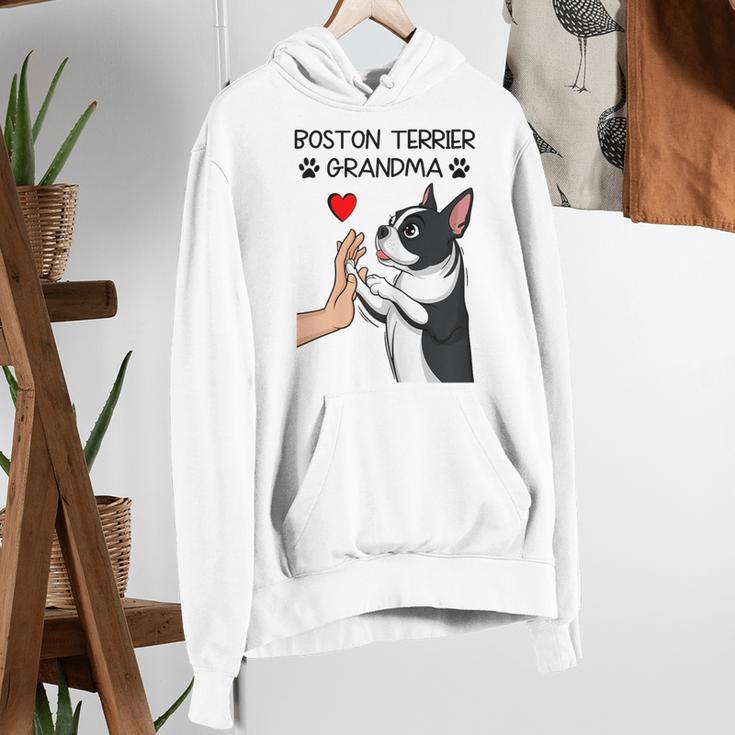 Boston Terrier Grandma Mother's Day Dog Mom Women's Hoodie, Boston Terrier Mom Hoodies, funny gift
