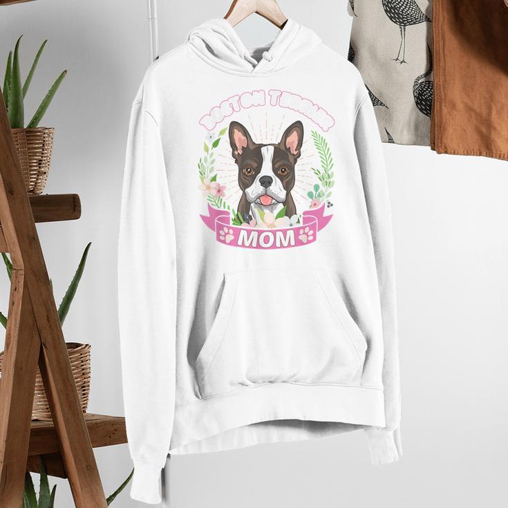 Boston Terrier Mom Mother's Day Women's Hoodie, Boston Terrier Mom Hoodies, funny gift
