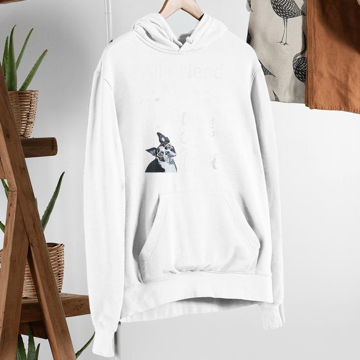 Boston Terrier Reading Books Love My Dog Men Women Kids T-Shirt Women's Hoodie, funny gift