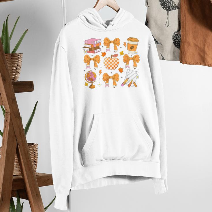 Coquette Bow Teacher Thanksgiving Fall Autumn Girls Women Women's Hoodie, funny gift Coquette Bow Teacher Thanksgiving Fall Autumn Girls Women Women's Hoodie, funny gift