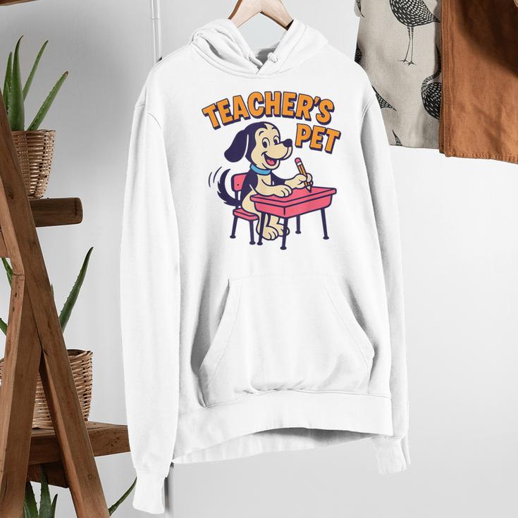 Cute Elementary School Student Dog Teacher's Pet Women's Hoodie, funny gift