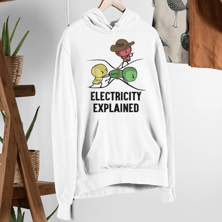 Electricity Explained Physics Nerd I Teacher School Women's Hoodie, funny gift Electricity Explained Physics Nerd I Teacher School Women's Hoodie, funny gift