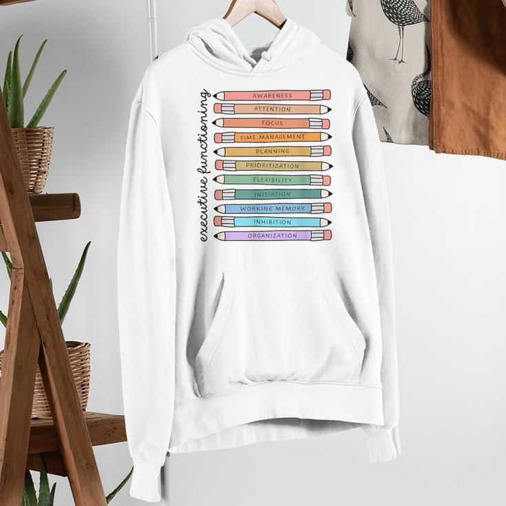 Executive Functioning Skills Back To School Sped Teacher SLP Women's Hoodie, funny gift