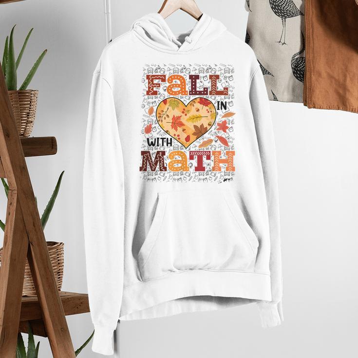 Fall Teacher Fall In Love With Math Math Thanksgiving For Men Women Women's Hoodie, funny gift Fall Teacher Fall In Love With Math Math Thanksgiving For Men Women Women's Hoodie, funny gift