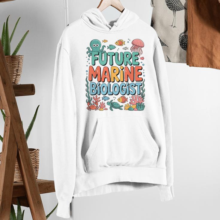 Future Marine Biologist Student Biology Teacher Kids Women's Hoodie, Future Teacher Hoodies, funny gift