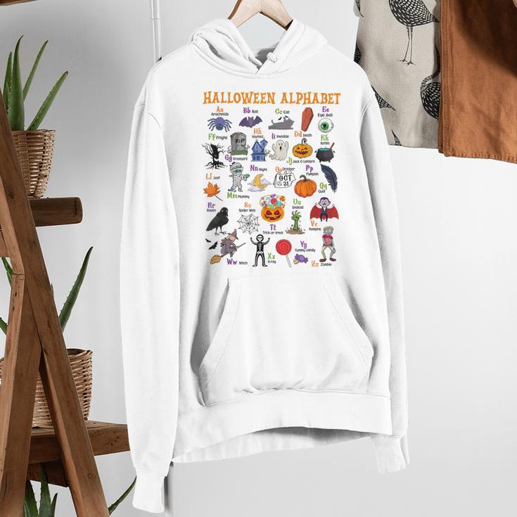 Halloween Alphabet ABCs Learning Kindergarten Teacher Women's Hoodie, funny gift Halloween Alphabet ABCs Learning Kindergarten Teacher Women's Hoodie, funny gift