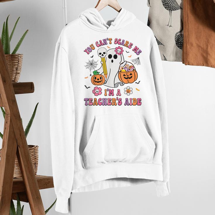 Halloween You Can't Scare Me I'm A School Teacher's Aide Women's Hoodie, funny gift