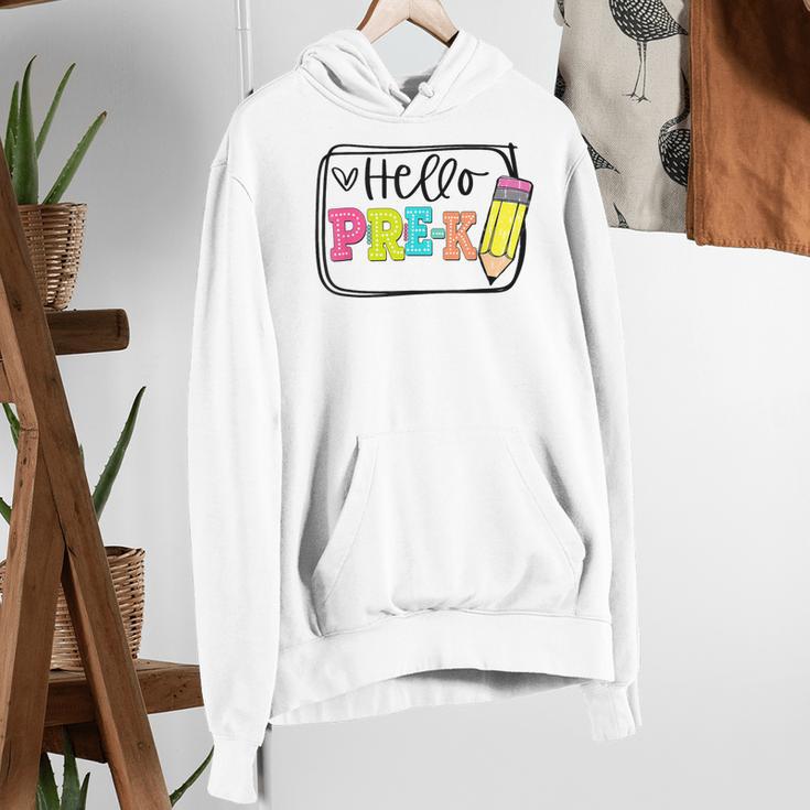 Hello Pre-K Team Preschool Teacher Kids Back To School Women's Hoodie, funny gift Hello Pre-K Team Preschool Teacher Kids Back To School Women's Hoodie, funny gift
