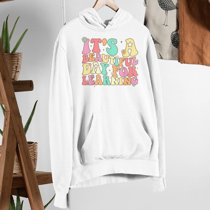 It's Beautiful Day For Learning Retro Teacher Students Women Women's Hoodie, funny gift It's Beautiful Day For Learning Retro Teacher Students Women Women's Hoodie, funny gift