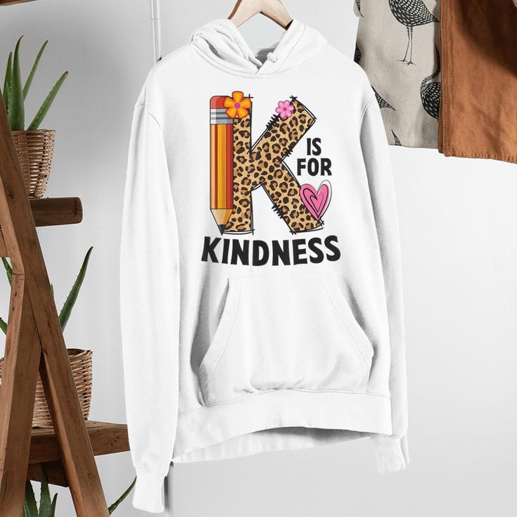 K Is For Kindness Unity Day Teacher Kids Women's Hoodie, funny gift