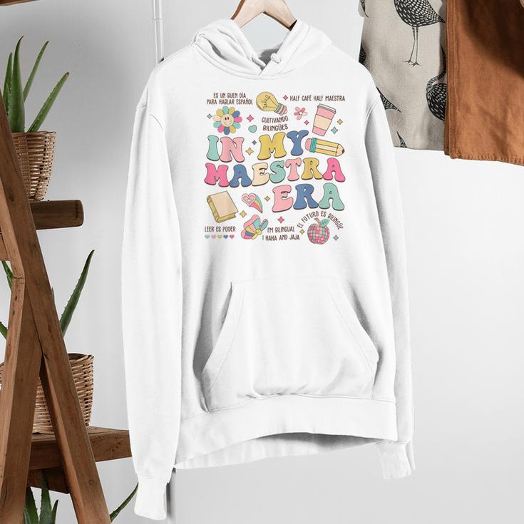 In My Maestra Era Spanish Bilingual Teacher First Day Women's Hoodie, funny gift In My Maestra Era Spanish Bilingual Teacher First Day Women's Hoodie, funny gift