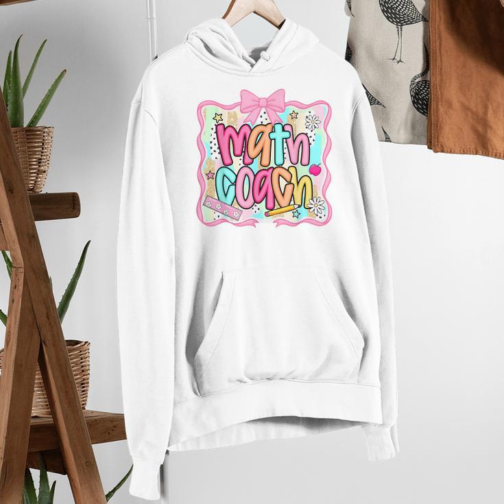 Math Coach Back To School Math Teacher Women's Hoodie, funny gift