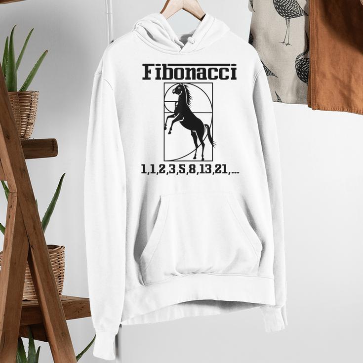 Nerdy Fibonacci Racing Car Horse Math Teacher Men Women Girls Kids Women's Hoodie, funny gift