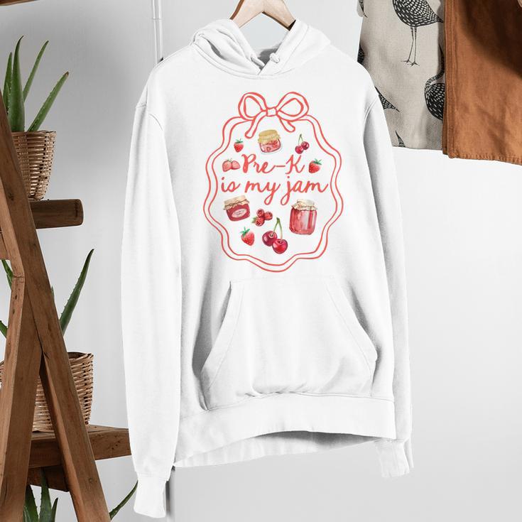 Preschool Pre-K Is My Jam Strawberry Girl Teacher Kids Women's Hoodie, funny gift Preschool Pre-K Is My Jam Strawberry Girl Teacher Kids Women's Hoodie, funny gift