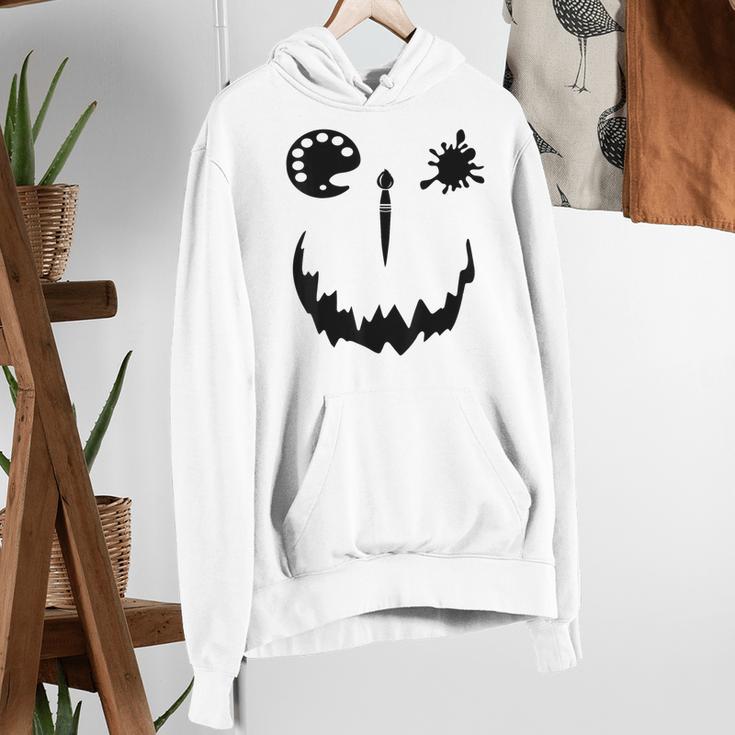 Pumpkin Artist Halloween Art Teacher Women's Hoodie, funny gift