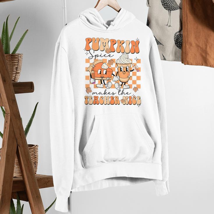 Pumpkin Spice Makes The Teacher Nice Teacher Graduation Women's Hoodie, funny gift Pumpkin Spice Makes The Teacher Nice Teacher Graduation Women's Hoodie, funny gift