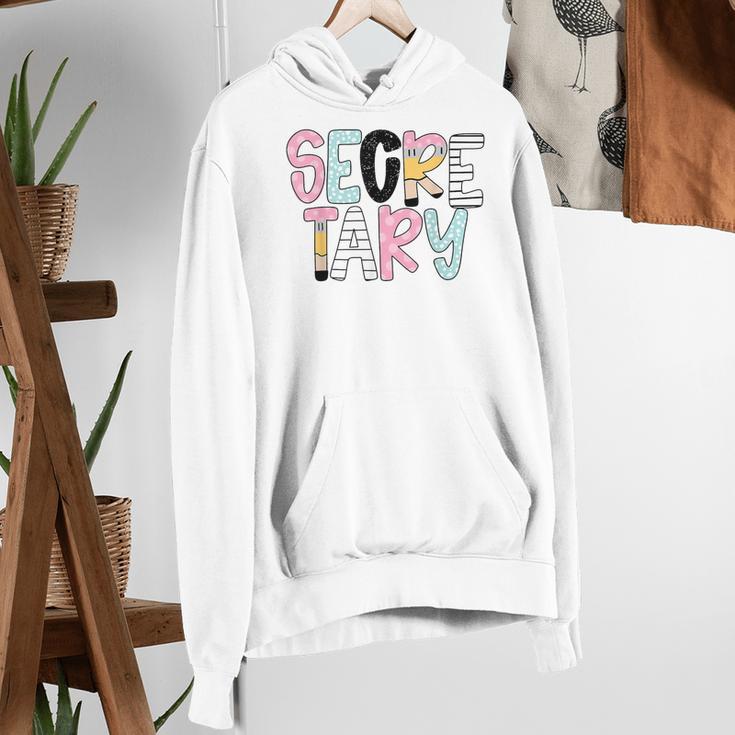 Retro Secretary Back To School Teacher Appreciation Women's Hoodie, funny gift Retro Secretary Back To School Teacher Appreciation Women's Hoodie, funny gift