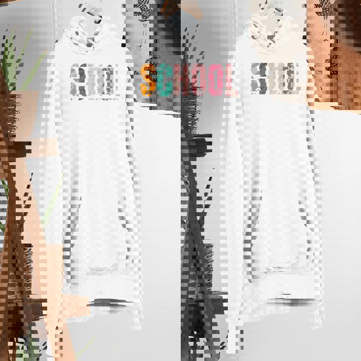 School Psychologist Rainbow Psychology Teacher Women&#x27;s Hoodie, funny gift