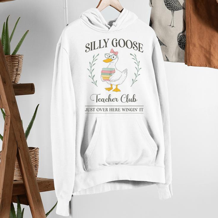 Silly Goose Teacher Club Women's Hoodie, funny gift