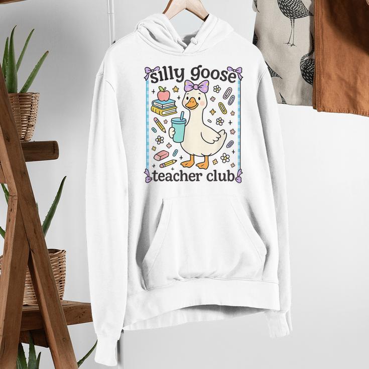 Silly Goose Teacher Club Silly Goose For Teacher Women's Hoodie, funny gift Silly Goose Teacher Club Silly Goose For Teacher Women's Hoodie, funny gift