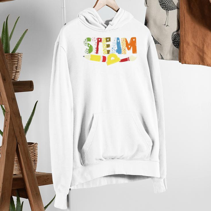Steam Teacher Science Tech Engineering Arts Maker Women's Hoodie, Science Teacher Hoodies, funny gift