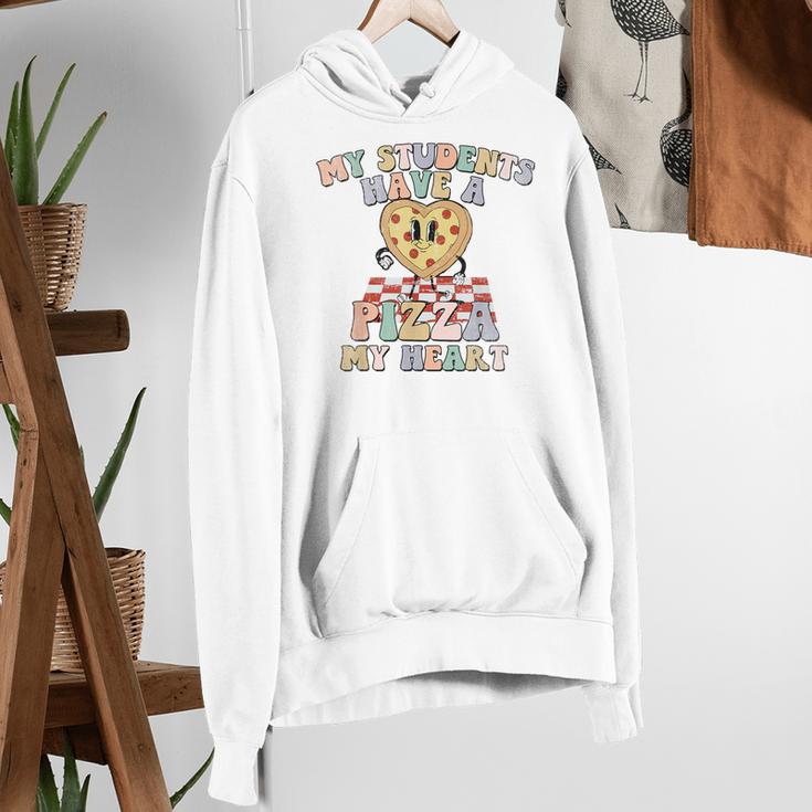 My Students Have A Pizza-My-Heart Valentines Day Teacher Women's Hoodie, funny gift