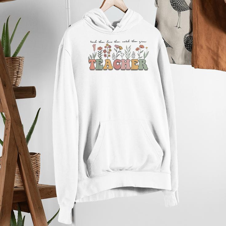 Teach Them Love Them Watch Them Grow Teacher Women's Hoodie, funny gift Teach Them Love Them Watch Them Grow Teacher Women's Hoodie, funny gift