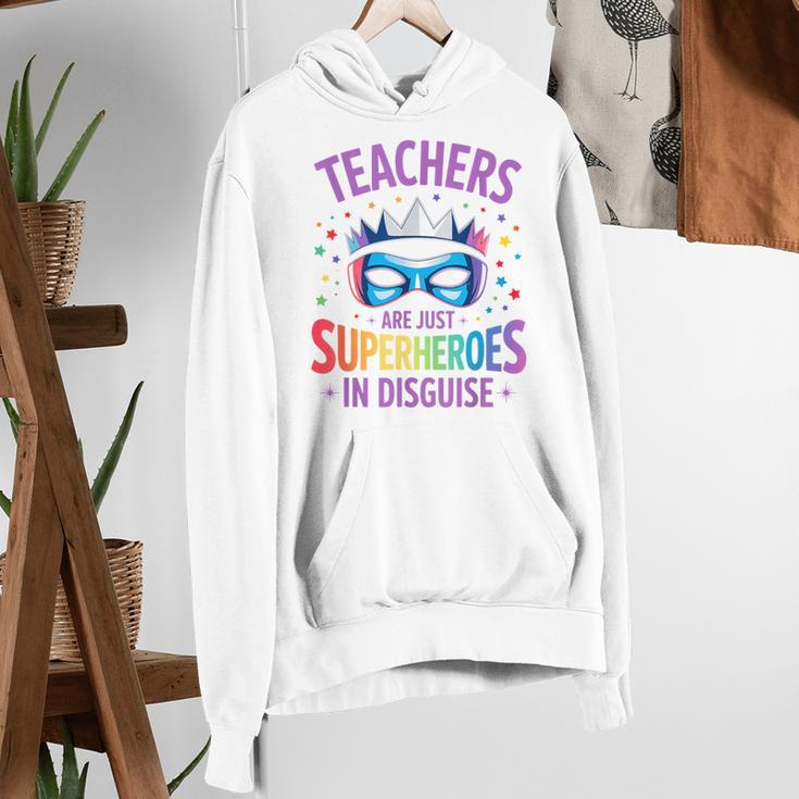 Teachers Are Just Superheroes In Disguise Back To School Women's Hoodie, funny gift Teachers Are Just Superheroes In Disguise Back To School Women's Hoodie, funny gift