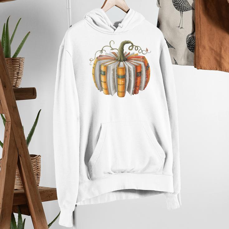 Teachers Students Fall Book Pumpkin Fall Librarians Bookworm Women's Hoodie, funny gift Teachers Students Fall Book Pumpkin Fall Librarians Bookworm Women's Hoodie, funny gift