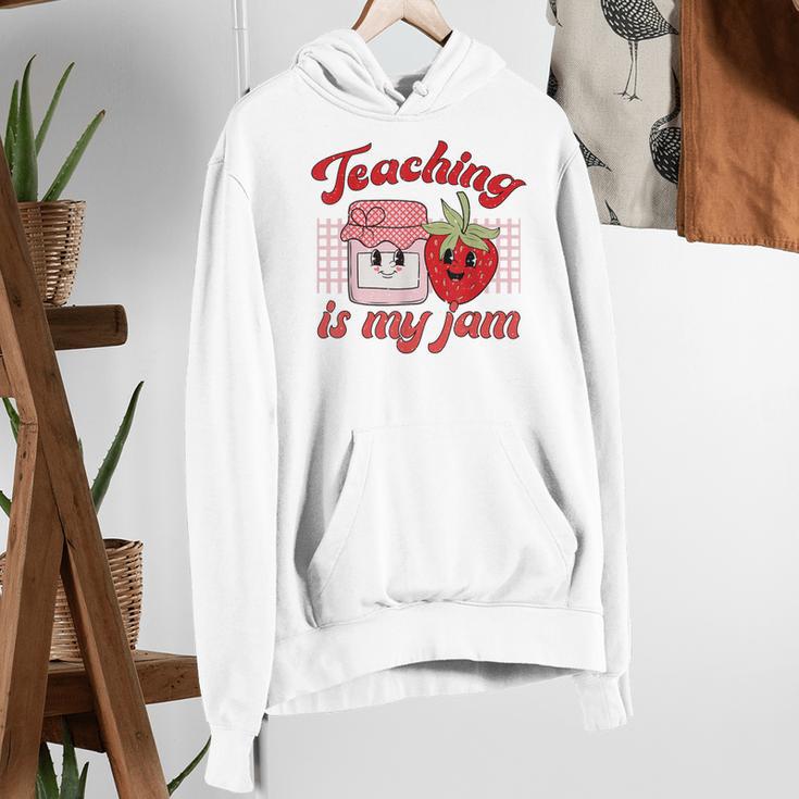 Teaching Is My Jam Cute Strawberry For Women Teachers Women's Hoodie, funny gift Teaching Is My Jam Cute Strawberry For Women Teachers Women's Hoodie, funny gift
