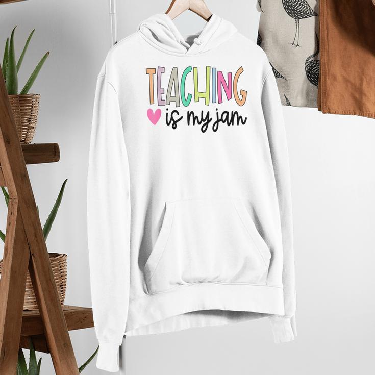 Teaching Is My Jam For Women Teacher Cute Teachers Outfit Women's Hoodie, funny gift Teaching Is My Jam For Women Teacher Cute Teachers Outfit Women's Hoodie, funny gift