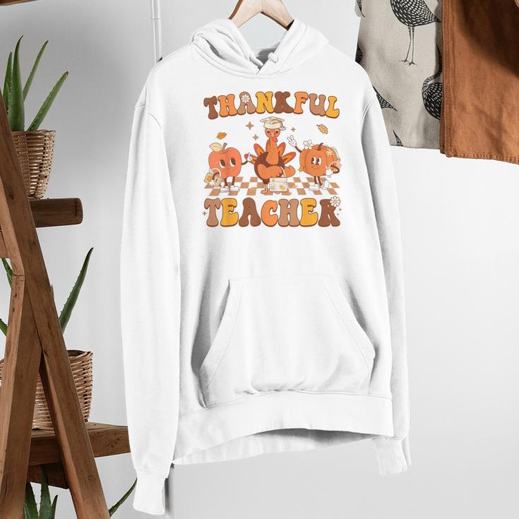 Thankful Teacher Retro Groovy Thanksgiving Fall Women Men Women's Hoodie, Groovy Teacher Hoodies, funny gift Thankful Teacher Retro Groovy Thanksgiving Fall Women Men Women's Hoodie, Groovy Teacher Hoodies, funny gift
