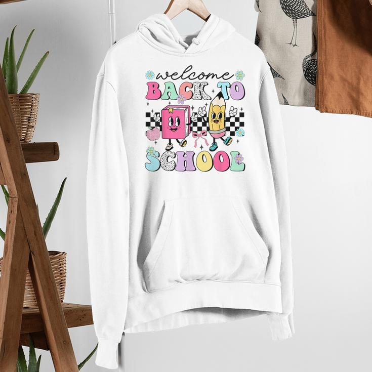 Welcome Back To School 2024 Teachers Students First Day Women's Hoodie, funny gift