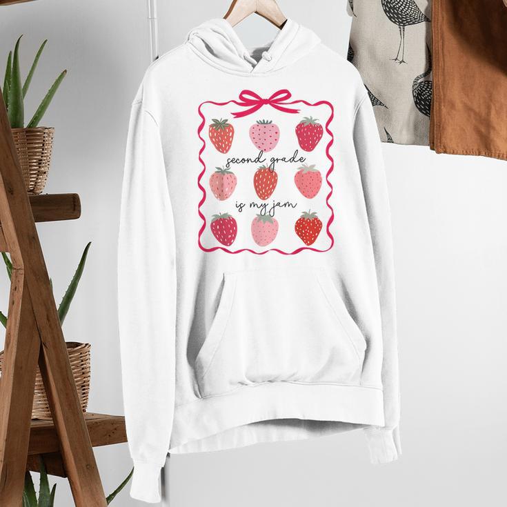 Women Second Grade Is My Jam Strawberry First Kids Teacher Women's Hoodie, First Grade Teacher Hoodies, funny gift Women Second Grade Is My Jam Strawberry First Kids Teacher Women's Hoodie, First Grade Teacher Hoodies, funny gift