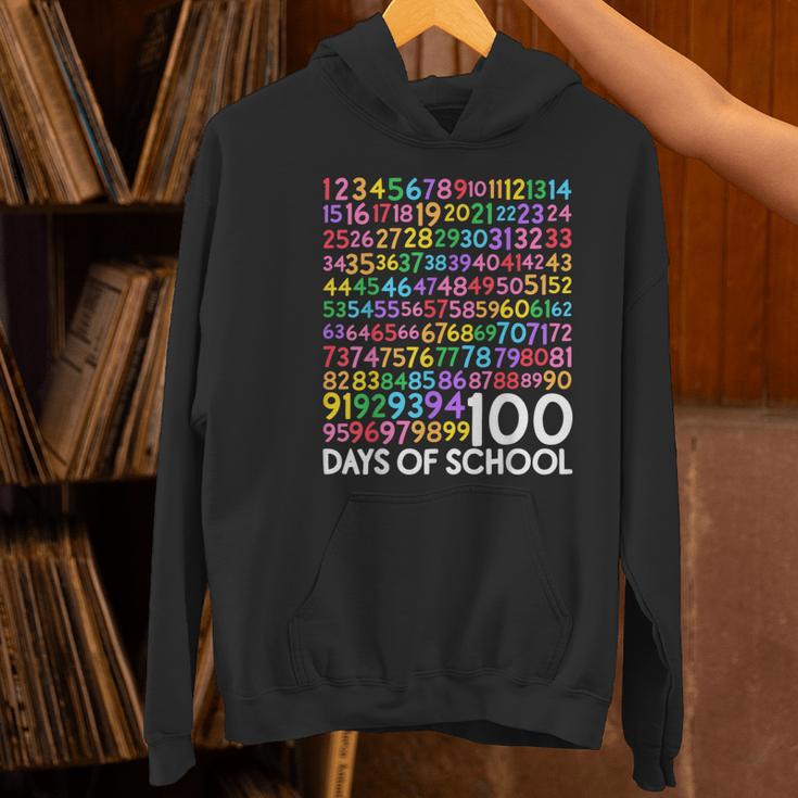 100th Day Of School Teacher Kids 100 Days Math Numbers Women's Hoodie, gift for family, gift for coworker 100th Day Of School Teacher Kids 100 Days Math Numbers Women's Hoodie, gift for family, gift for coworker