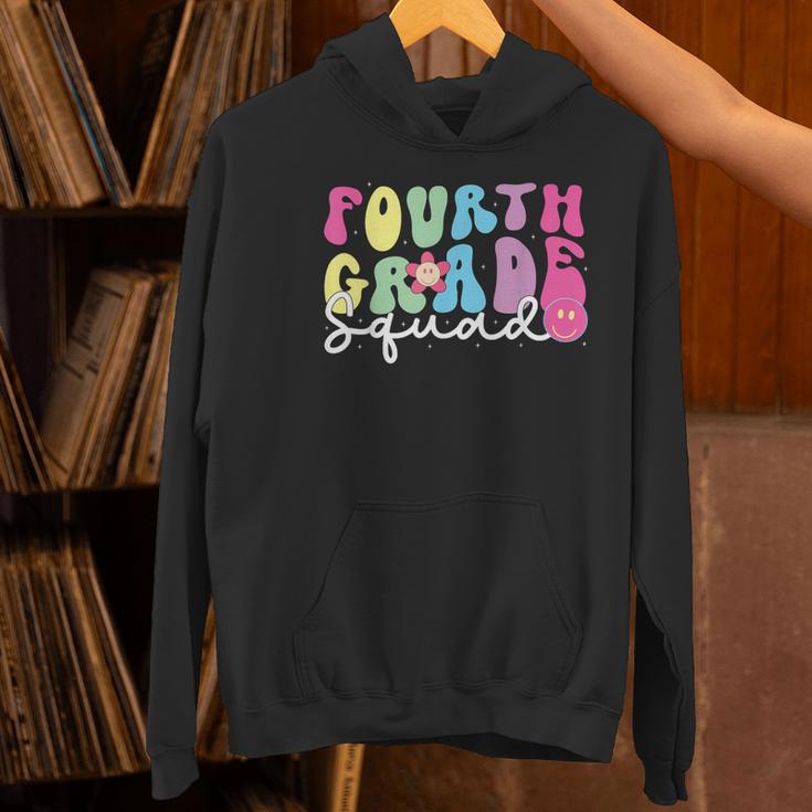 4th Grade Squad Fourth Teacher Student Team Back To School Women's Hoodie, 4th Grade Teacher Hoodies, gift for family, gift for coworker