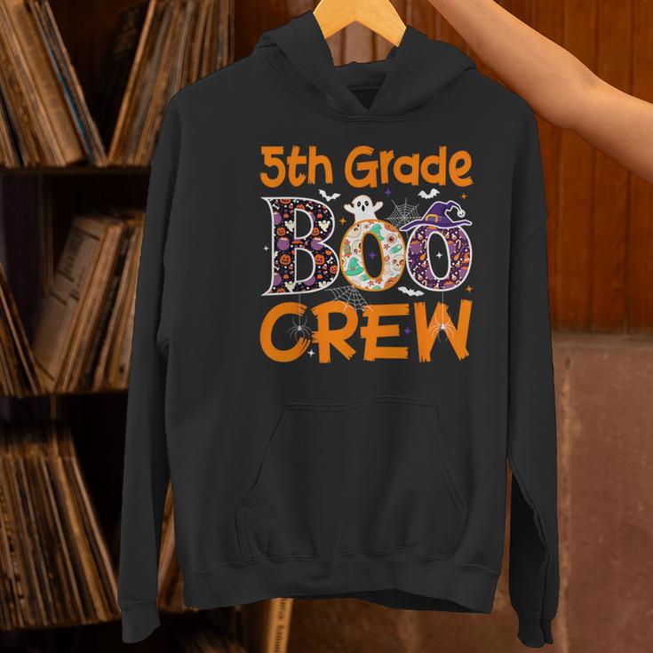 5th Grade Boo Crew Teacher Fifth Grade Halloween Women's Hoodie, gift for family, gift for coworker 5th Grade Boo Crew Teacher Fifth Grade Halloween Women's Hoodie, gift for family, gift for coworker