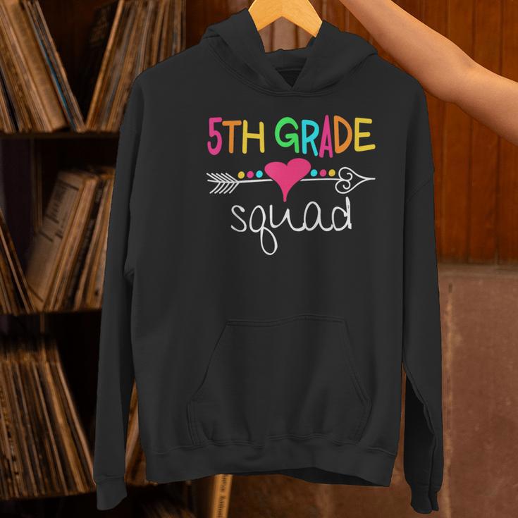 5th Grade Squad Fifth Teacher Student Team Back To School Women's Hoodie, gift for family, gift for coworker 5th Grade Squad Fifth Teacher Student Team Back To School Women's Hoodie, gift for family, gift for coworker