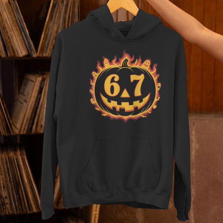 6 7 Meme Halloween Pumpkin Costume For Student Teacher Women's Hoodie, gift for family, gift for coworker 6 7 Meme Halloween Pumpkin Costume For Student Teacher Women's Hoodie, gift for family, gift for coworker