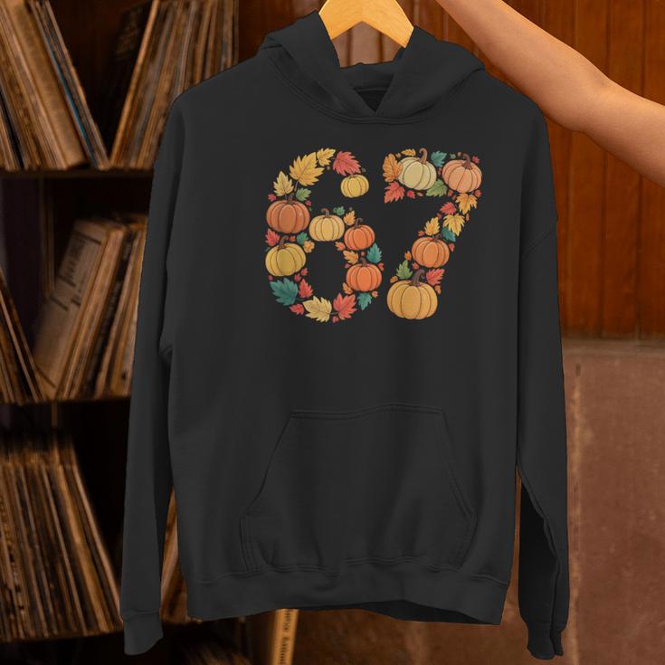 67 6 7 Fall Leaves For Teachers 67 Teacher Women's Hoodie, gift for family, gift for coworker 67 6 7 Fall Leaves For Teachers 67 Teacher Women's Hoodie, gift for family, gift for coworker