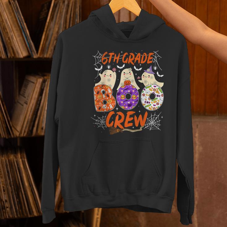 6th Grade Boo Crew Sixth Grade Halloween Teacher Kid Women's Hoodie, gift for family, gift for coworker 6th Grade Boo Crew Sixth Grade Halloween Teacher Kid Women's Hoodie, gift for family, gift for coworker