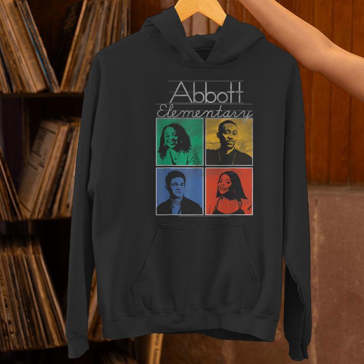 Abbott Elementary Colorful Pop Art Teachers TV Show Women's Hoodie, gift for family, gift for coworker Abbott Elementary Colorful Pop Art Teachers TV Show Women's Hoodie, gift for family, gift for coworker